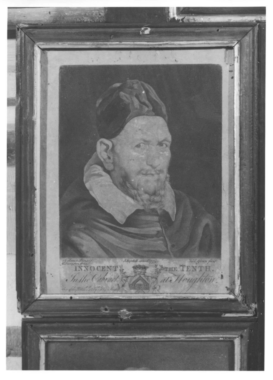 Ritratto a mezzo busto di papa Innocenzo X - Museo del castello Valperga di Masino, Caravino, Torino